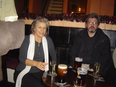 26th December. Winding down at the Larkhall Pub
