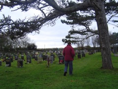 Dec 30th in Cumbria on a quest to visit Stephen's Uncle Henry's grave