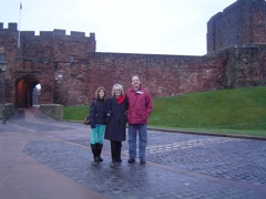 Here, at Carlisle, Mary Queen of Scots was held by Elizabeth