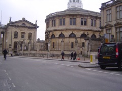 3rd January. In Oxford for the morning, met James at train and headed to London