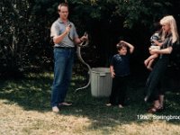 OK- not recent, but stephen clearly interested in snakes in younger days  OK, not Russell Terrace, but Springbrook back in 1990.