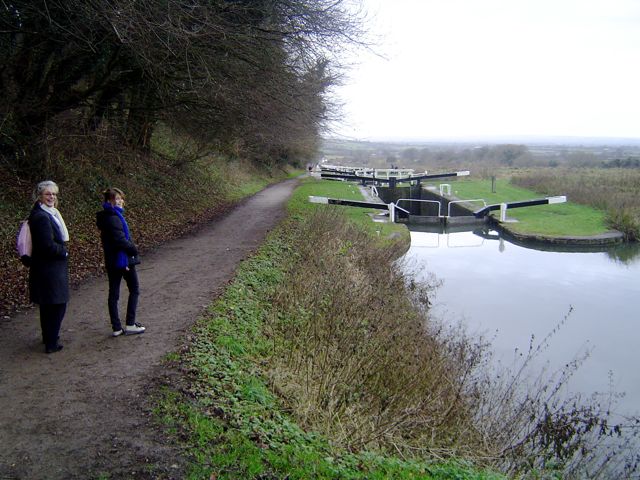 Kennet & Avon canal...Caen Hill locks.