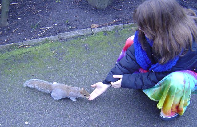 4th January - Meeting the locals in Hyde Park