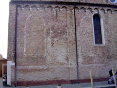 Stephen was fond of the Church brick work