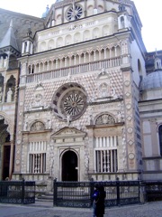 off the Piazza Vecchia in Bergamo