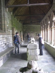 The cloisters (le cloître) at Tregur