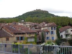 Arriving into the village from up north