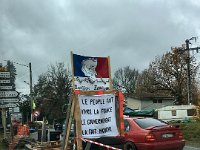 4th - a roadtrip with Yolande past Castres to collect an 18th century cherry wood sideboard. A few slow bits given the Gilet Jeaunes (Yellow Vest) protests