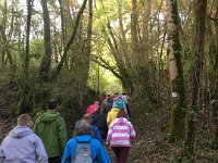 10th - Paulie sets out on a group walk.