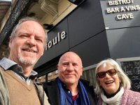 In Gaillac they lunched at the Restaurant Vigne en Foule