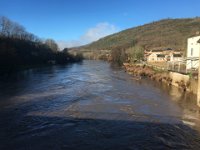 ze  And wetter in St Antonin. Flood coming? It was a close call (see Feb 2019)