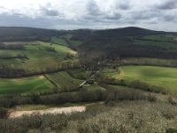 IMG 8383  Looking down to the chateau Paulie helped out at in 2015