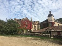 An outing to the Beaulieu-en-Rouergue Abbey a 20 minute drive from the village