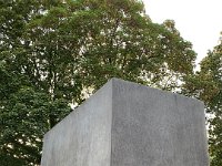 In Berlin James visited the memorial to LGBTQ+ people murdered during the war