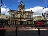 A stop in Glenn Innes for tea and scones. It is the country