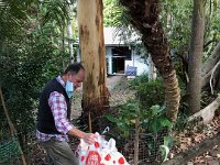 The neighbours, on the other hand, had kids at Indooroopilly High which means they were in quarantine at home so we collect their shopping and deliver