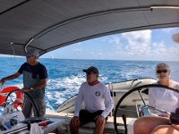 Back aboard heading to the evening's berth. : Stephen Atherton