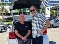 Dec 11 - pal Lyndon comes to check out the car Olivia is thinking about buying to replace her written-off hail damaged car. The challenge? It's in Brisbane and Olivia is 2,020 km away. : Lyndon Pay