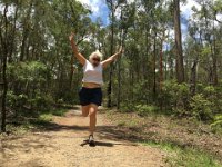 Dec 8 - literally flying down Mt Cootha