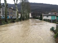 Late on 31/1/21 The waters rise in the Bonnette. Despite being registered on the flood alert system, there is no alert from the Maire!