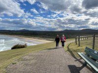 To Emerald Beach for a walk.