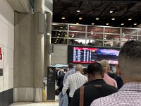 5th - Stephen headed to the ASCILITE conference at Sydney Uni. Monday mornings at the airport are busy- even in the business line it took close to 40 minutes to get through security.