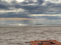 Meanwhile in Adelaide, Olivia & Diana watch the sun set at Henley Beach