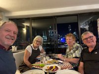 And then dinner with Wendy & Murray who we missed in their home town of Dunedin  & they were in Brisbane