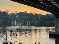 1st - starting the day with a river  walk