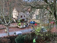 5th - time to tidy up the garden. The village Mairie team kindly allowed Stephen to add green waste to their collection