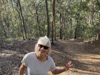 26th - time to get back into it. A brisk walk up a steep track on Mt Cootha