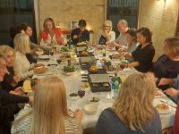 15th - A raclette dinner celebration  with Paulie's French School folks