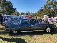 Ahh! The Citroen CX- Stephen had a brown one when Nick was born and then a blue one.