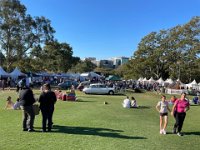 A lovely venue for such a gig. Food stalls...