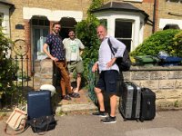 And that evening-  the team depart