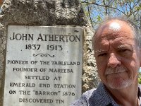 But up on the Tablelands Stephen gets to see his Great-Grandfather's monument