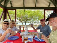 7th - A spin for a Birthday lunch with Jan and Jim at Noosaville near their new home to be