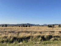 It's evening and we get close to Coonabarabran in Central NSW. We dined at the local Bowls Club (wild) and stayed at the very comfortable Acacia Motor Lodge