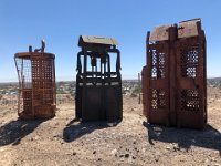 and the cages they sent them underground in.