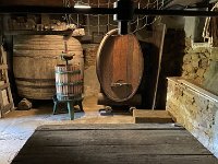 And in the basement, the wine press!