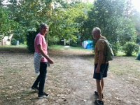 Nick Traynor came from Bordeaux to join us for dinner, walking though the chateau grounds to Rauzan.