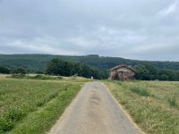 3rd - Paulie heads for the Tarn et Garonne Hills.