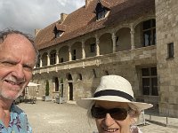 The remains of the castle of the future king of France- Henri IV.