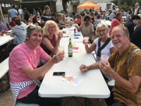 Wonderful timing - a Fête in the village with music, wine, and food trucks