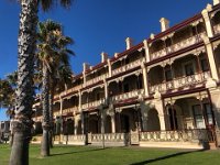 The 1884 Marine Terraces (the only 3 storey Victorian buidings on the Australian coast)