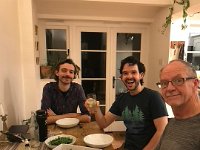 1st - the last Oxford supper before Paulie and Stephen return to Australia