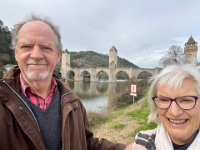 And of course the defensive Pont Valentré which which took 70 years to build and was completed around 1345 during the 100 Years War.