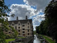 Of course the punting wasn't as interesting as Oxford punting.