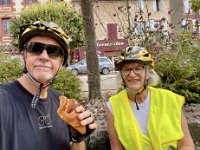 28th - Early morning cycles aplenty. The only way to escape the heat of high 30 degree days is to be active in the morning. Today a 24km round trip to Caylus