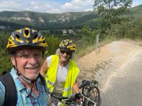 19th - A peddle 7km up the hills to La Corniche